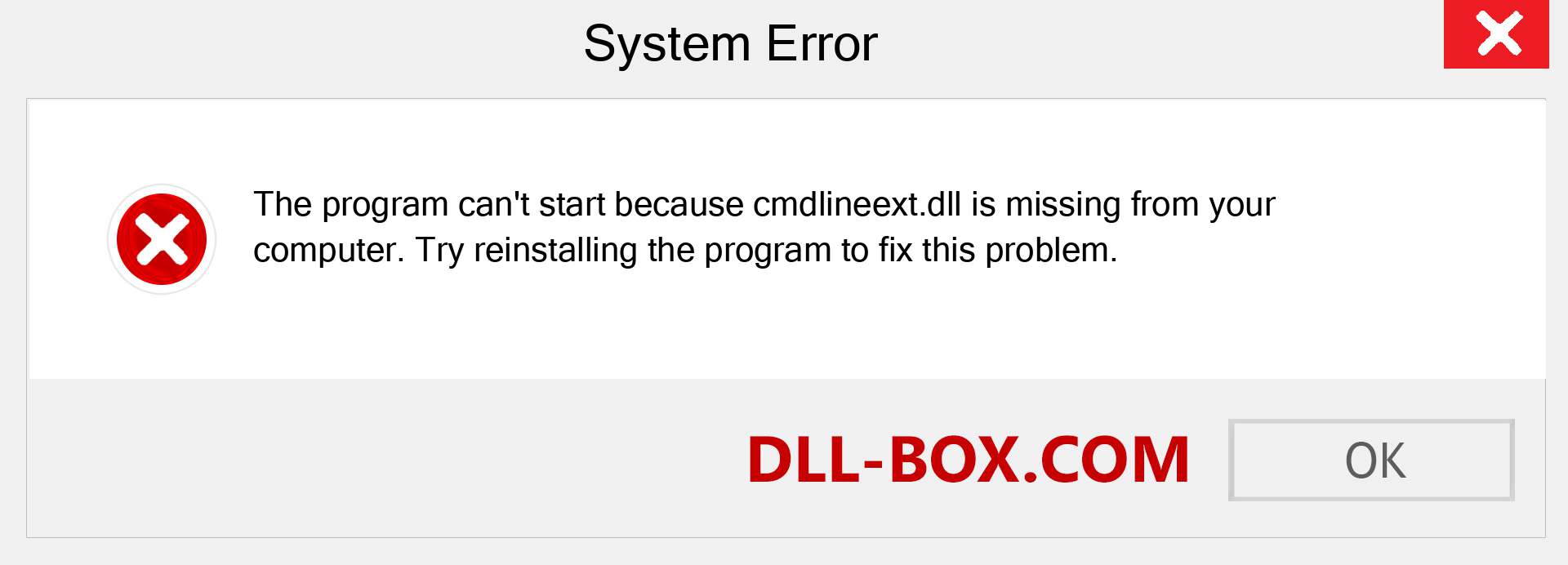  cmdlineext.dll file is missing?. Download for Windows 7, 8, 10 - Fix  cmdlineext dll Missing Error on Windows, photos, images